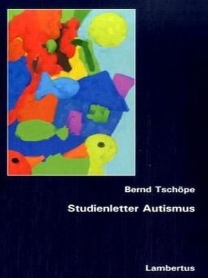 cover image of Studienletter Autismus